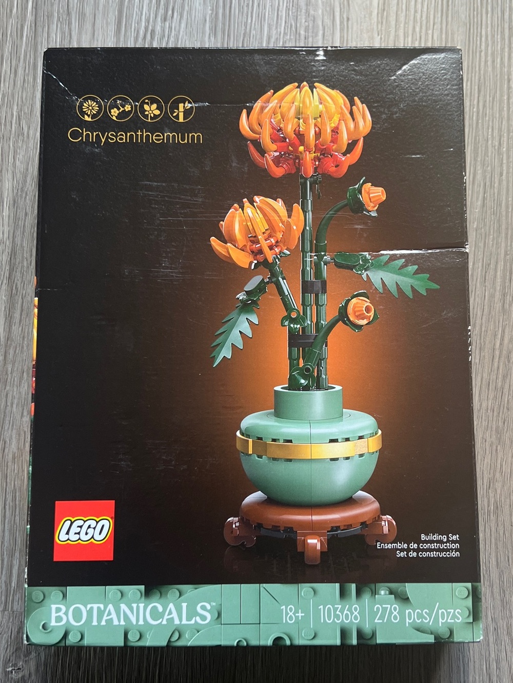 LEGO Icons Chrysanthemum Flower 10368
